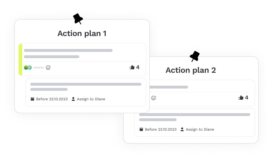 Agile retrospective actions