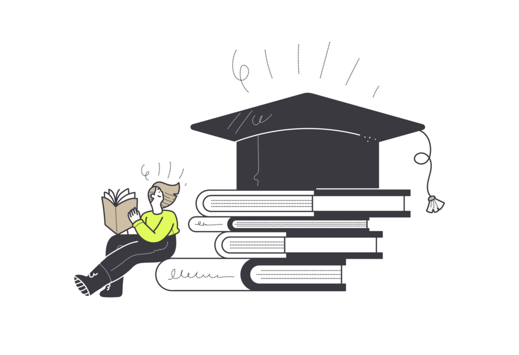 Talententwicklung - Veranschaulichung des Übergangs von der Standardschulung zur sinnvollen Mitarbeiterentwicklung.